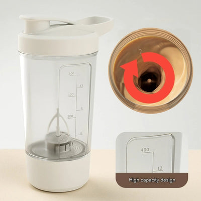 400ML 14oz Electric Protein Powder Mixing Cup